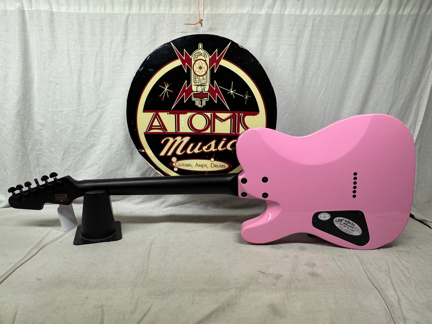 Schecter Diamond Series Machine Gun Kelly Signature Model PT Singlecut Guitar 2022 - Pink