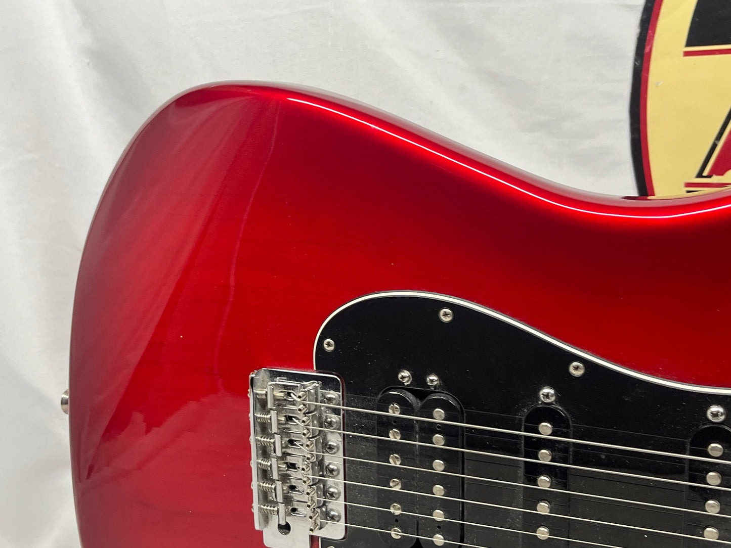 Fender Standard Stratocaster HSS FSR Electric Guitar MIM - Made in Mexico - Candy Red Burst