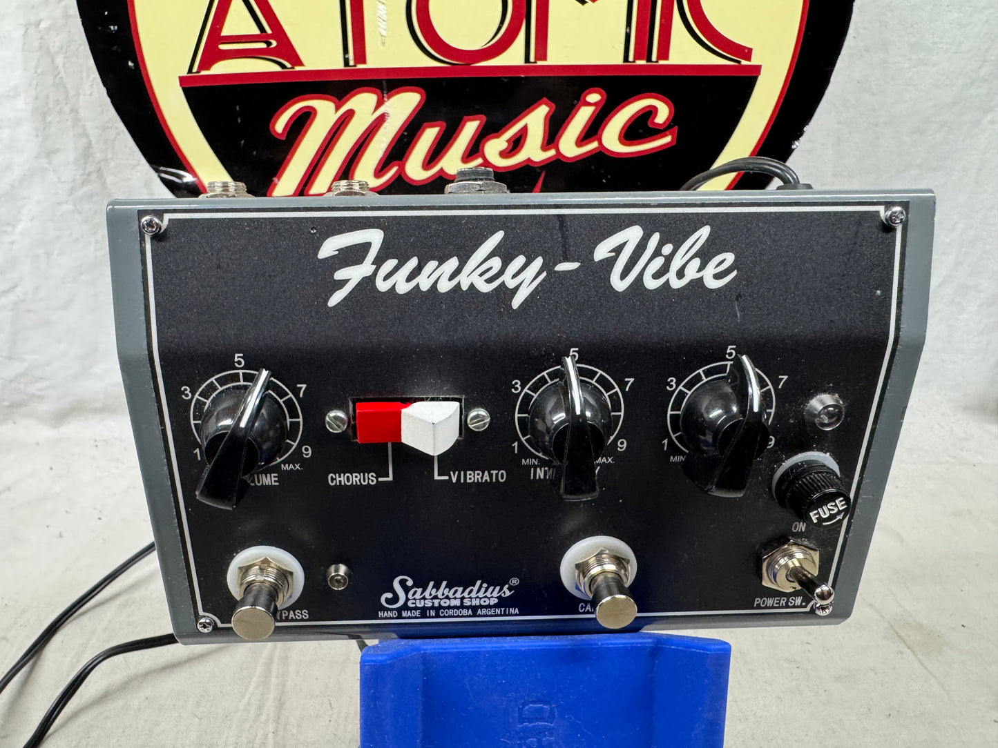 Sabbadius Custom Shop '69 Funky-Vibe Chorus Vibrato Pedal 2019