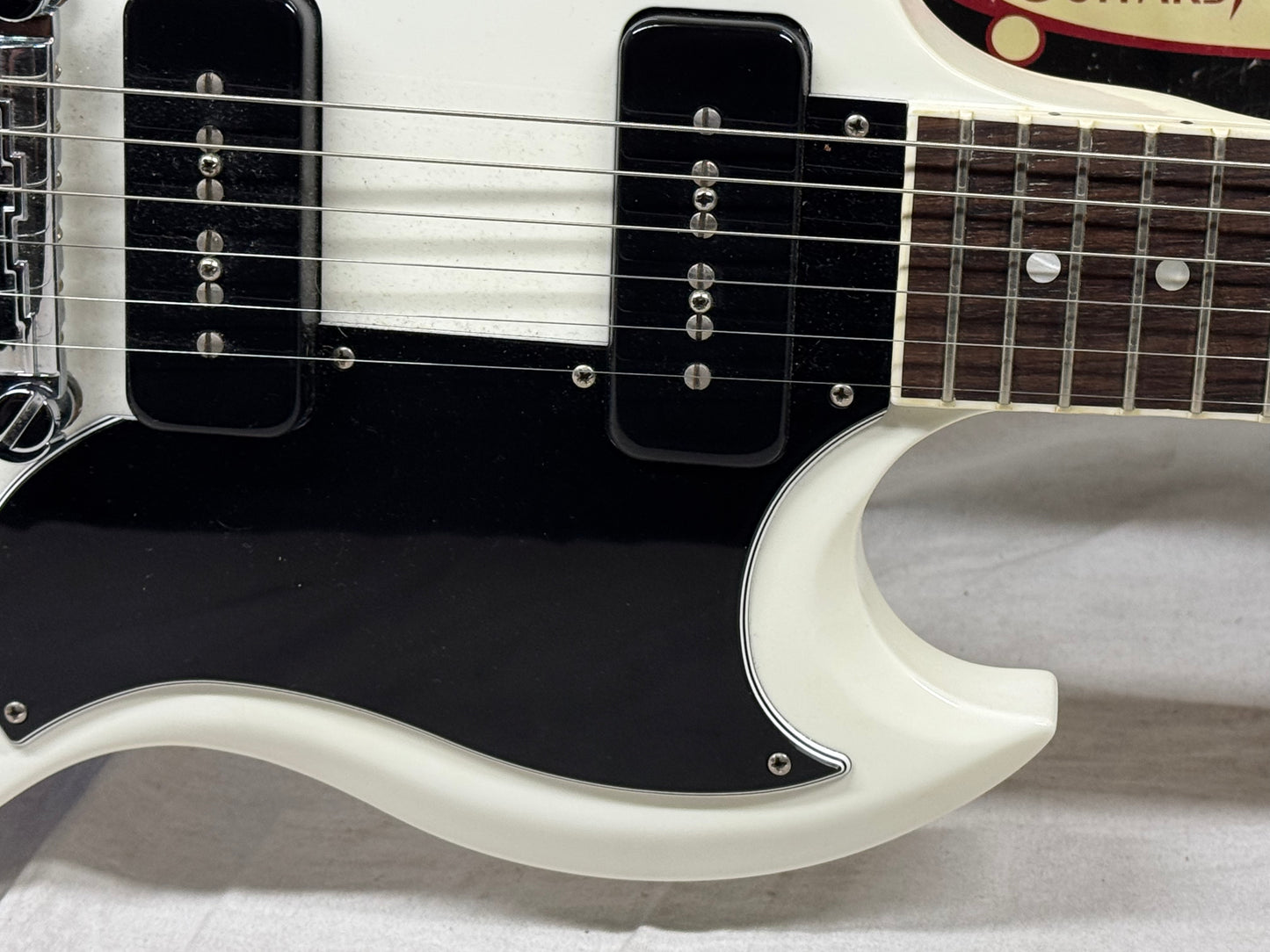 Gibson 50th Anniversary Pete Townshend Signature Model SG Guitar with Case 2011 - Polaris White