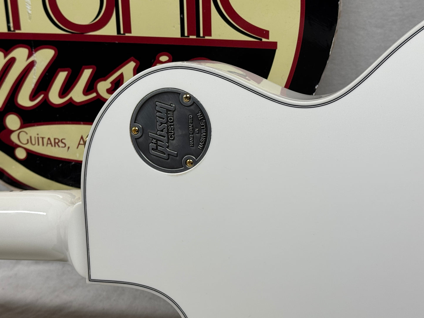 Gibson USA Custom Shop Les Paul Custom Guitar with COA + Case 2024
