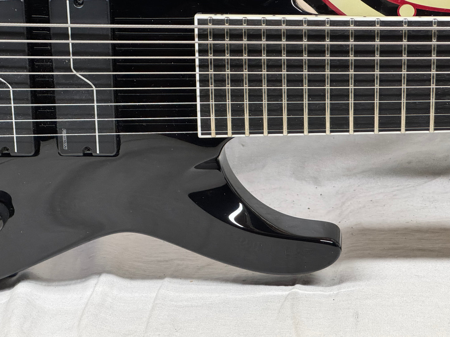 ESP Signature Series ESTEFB8 BLKFI STEF B-8 Stephen Carpenter (Deftones) Baritone 8-string Guitar with COA + Case - MIJ Made In Japan 2025 - Black