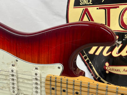 Fender Standard Stratocaster Strat Plus Top Electric Guitar - Image 3