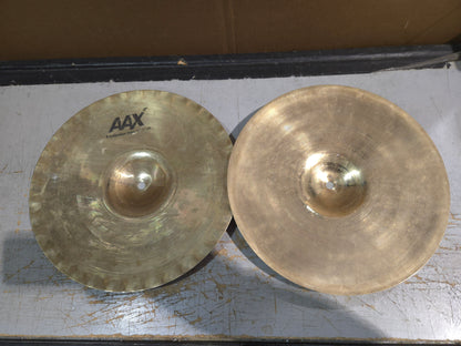 Sabian 13" AAX X-Celerator Hi-Hat Cymbals (Pair) 2007 - 2018 - Natural