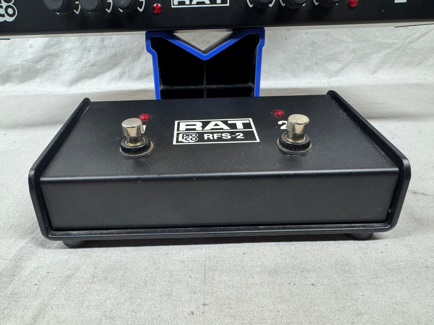 ProCo R2DU Rat 2 Dual Unit Distortion Rack Module with RFS-2 Remote Footswitch