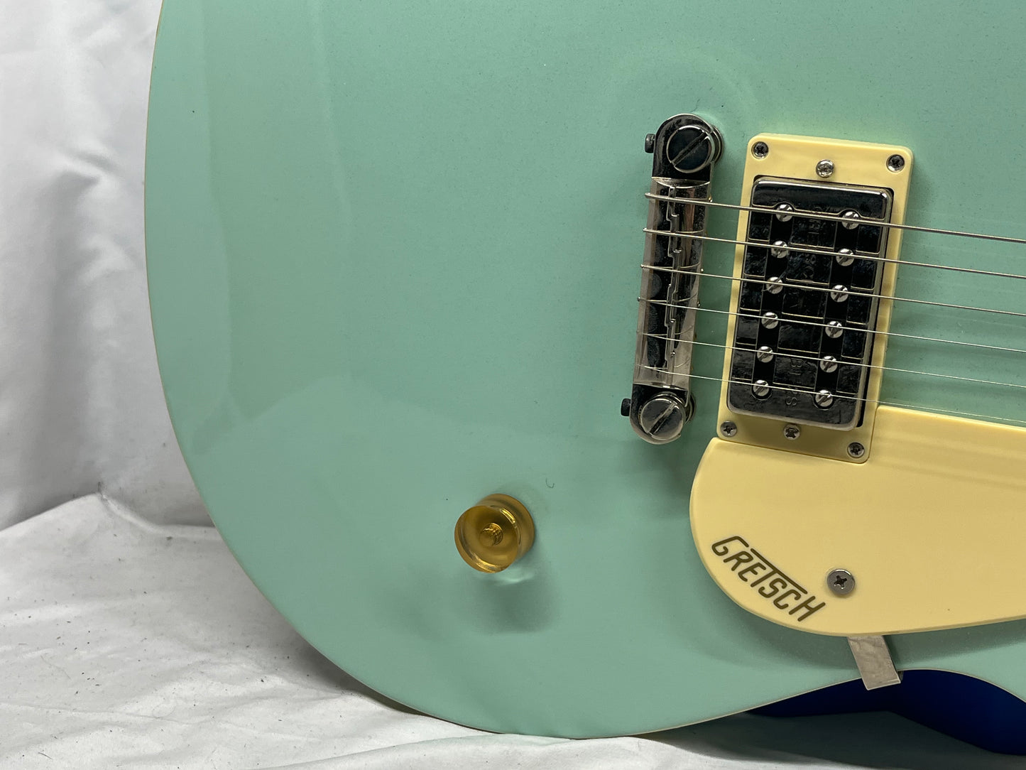 Gretsch G2215-P90 Streamliner Junior Jet Club Singlecut Electric Guitar - Mint Metallic