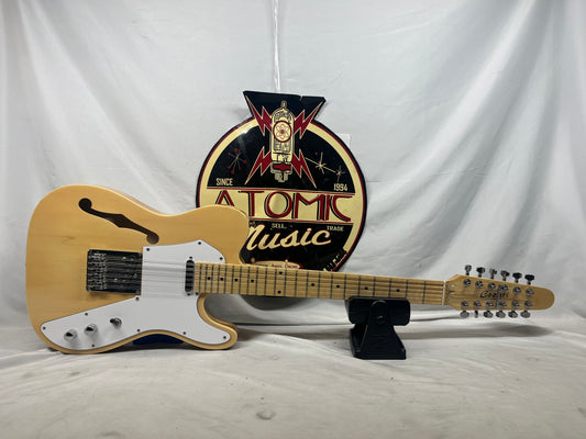 Cozart 12-String Semi-Hollow Body Singlecut Electric Guitar