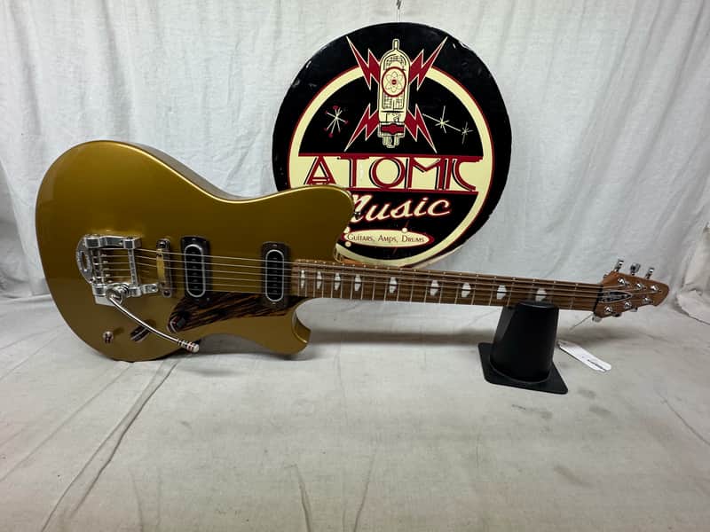 Powers Electric A-Type Hollowbody Guitar with Case