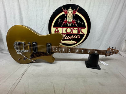 Powers Electric A-Type Hollowbody Guitar with Case