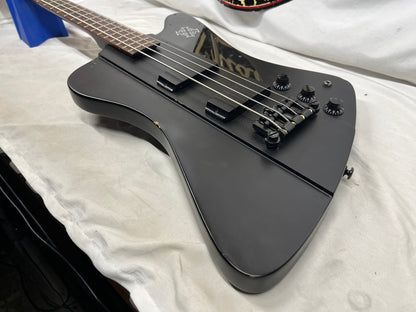 Epiphone Goth Thunderbird IV 4-String Electric Bass - Matte Black