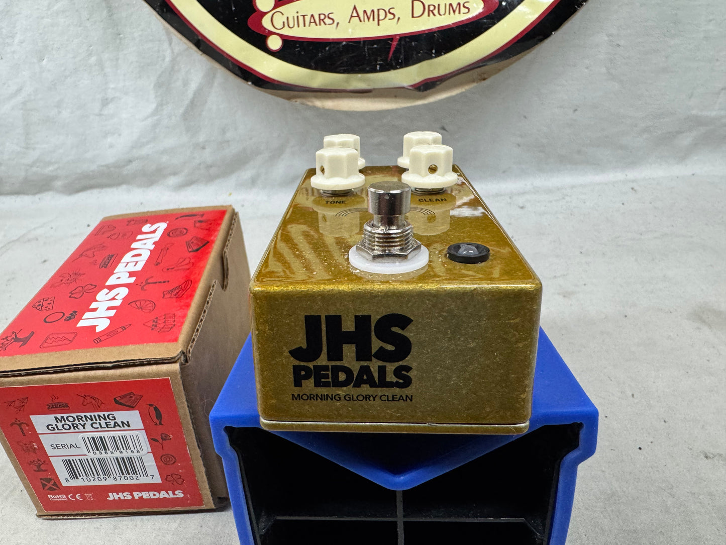 JHS Pedals Morning Glory Clean Overdrive Pedal with Box