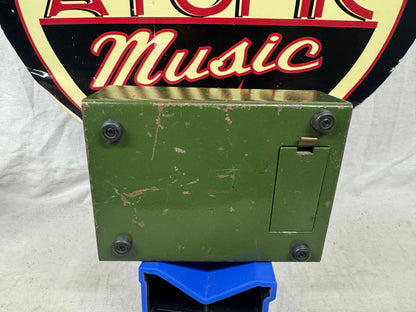 Electro-Harmonix x Sovtek " Green Russian " Big Muff π Pi version 7C 3rd Edition Distortion Fuzz Pedal with Original Wood Box - BM-1-01.00.001 ~2000 - Bubble Font / 6-Screw Chassis
