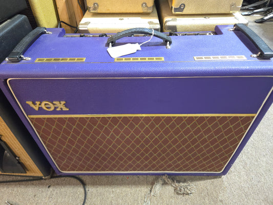 Vox AC30/6 TBX 3-Channel 30-Watt 2x12" Blue Alnico Guitar Combo 1990s - Purple - Local Pickup Only