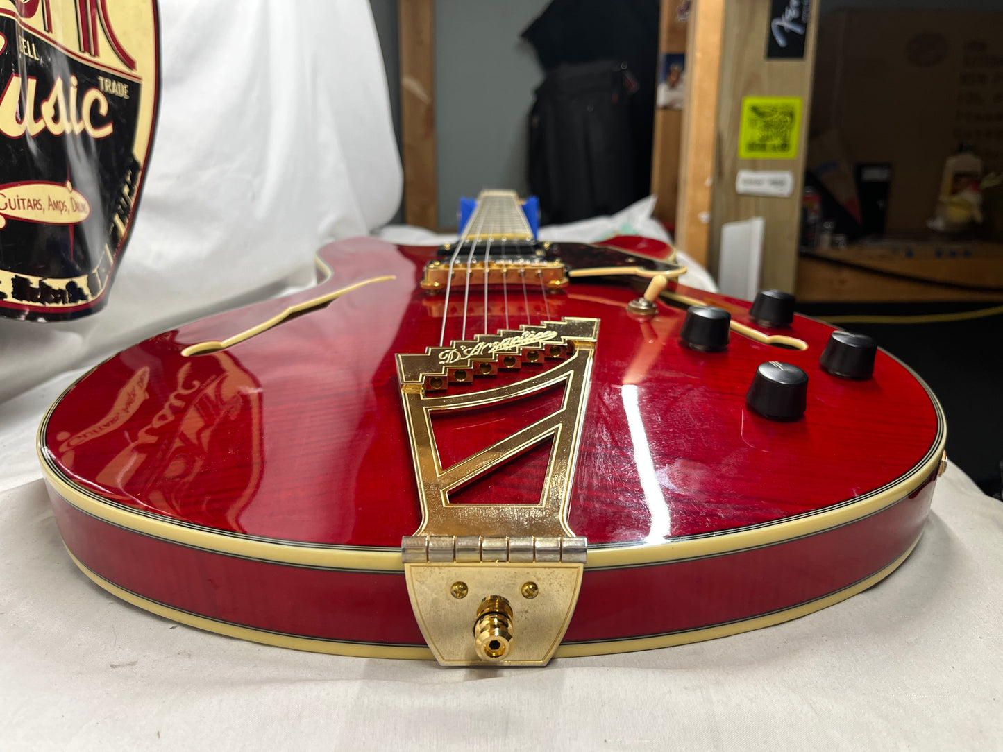 D'Angelico Excel Mini EX DC Double Cutaway Semi-Hollow Body Electric Guitar