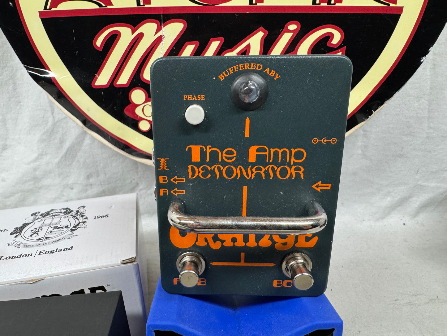 Orange The Amp Detonator Buffered AB-Y aby Pedal with Box