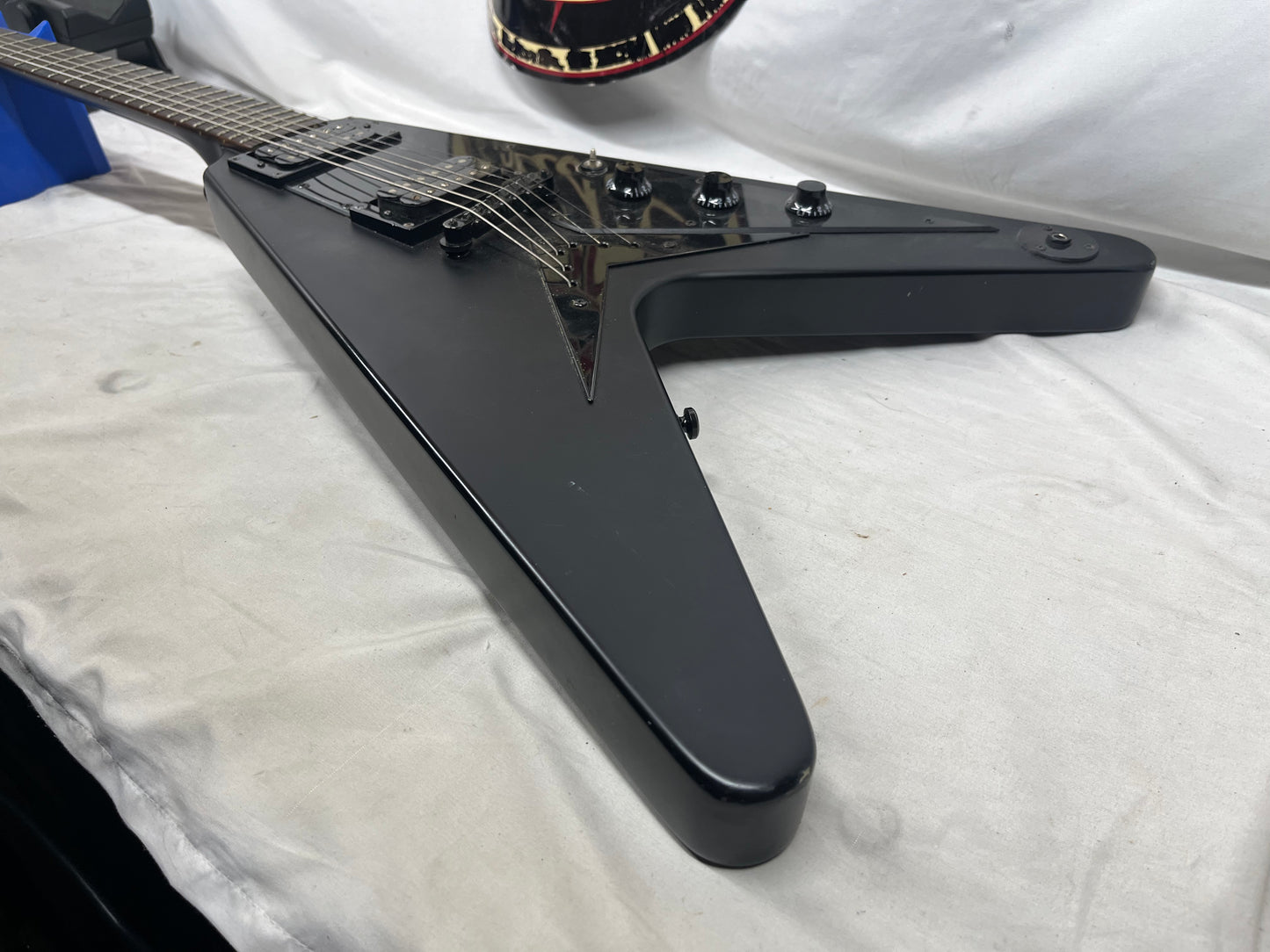 Epiphone Flying V Goth '58 Electric Guitar 2003 - Pitch Black