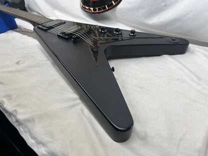 Epiphone Flying V Goth '58 Electric Guitar 2003 - Pitch Black