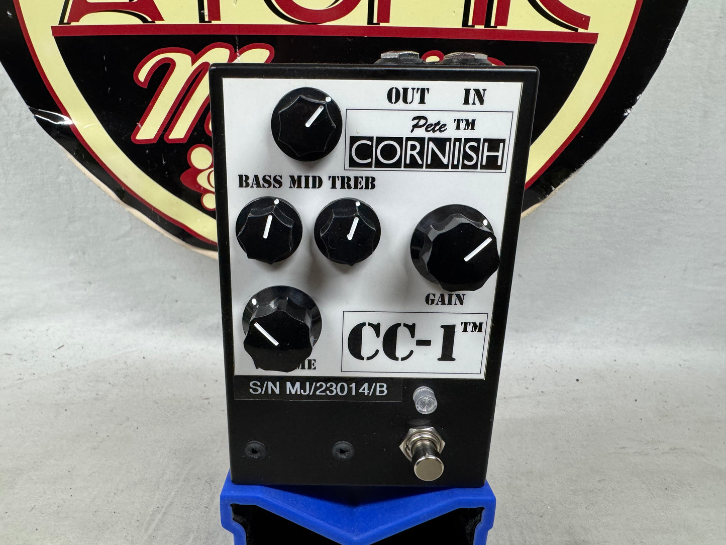 Pete Cornish Battery-Free Series CC-1 cc1 Cornish Crunch Overdrive Pedal