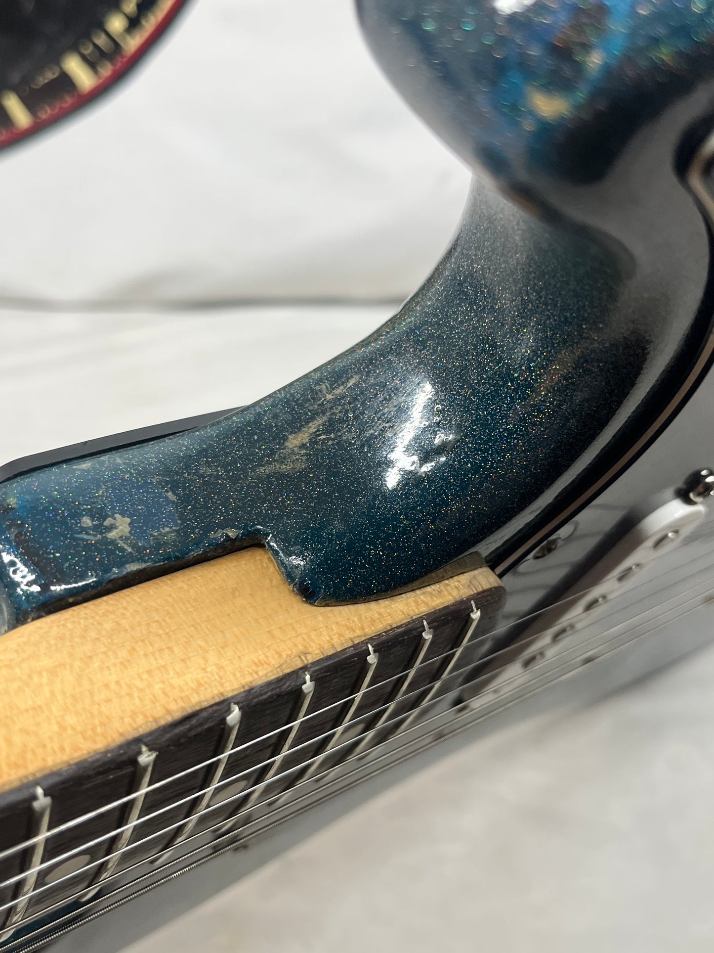Fender MusicMaster music master Re-fin'd Electric Guitar