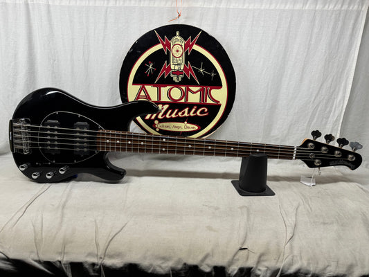 Ernie Ball Music Man USA Sterling 5 HH 5-string Bass 2014 - Black