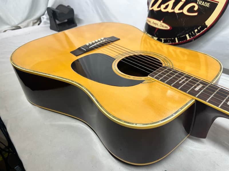 Tomson Suzuki D-38 Acoustic Guitar - Image 16