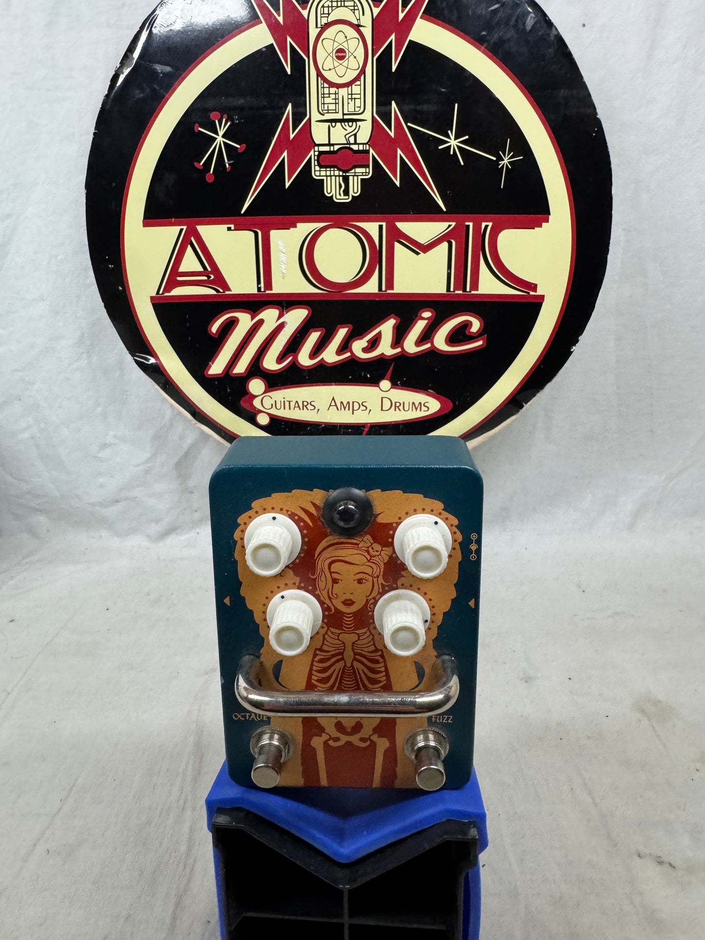 Orange Fur Coat Octave Fuzz Pedal