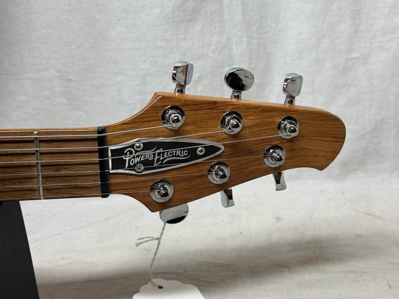 Powers Electric A-Type Hollowbody Guitar with Case - Image 6