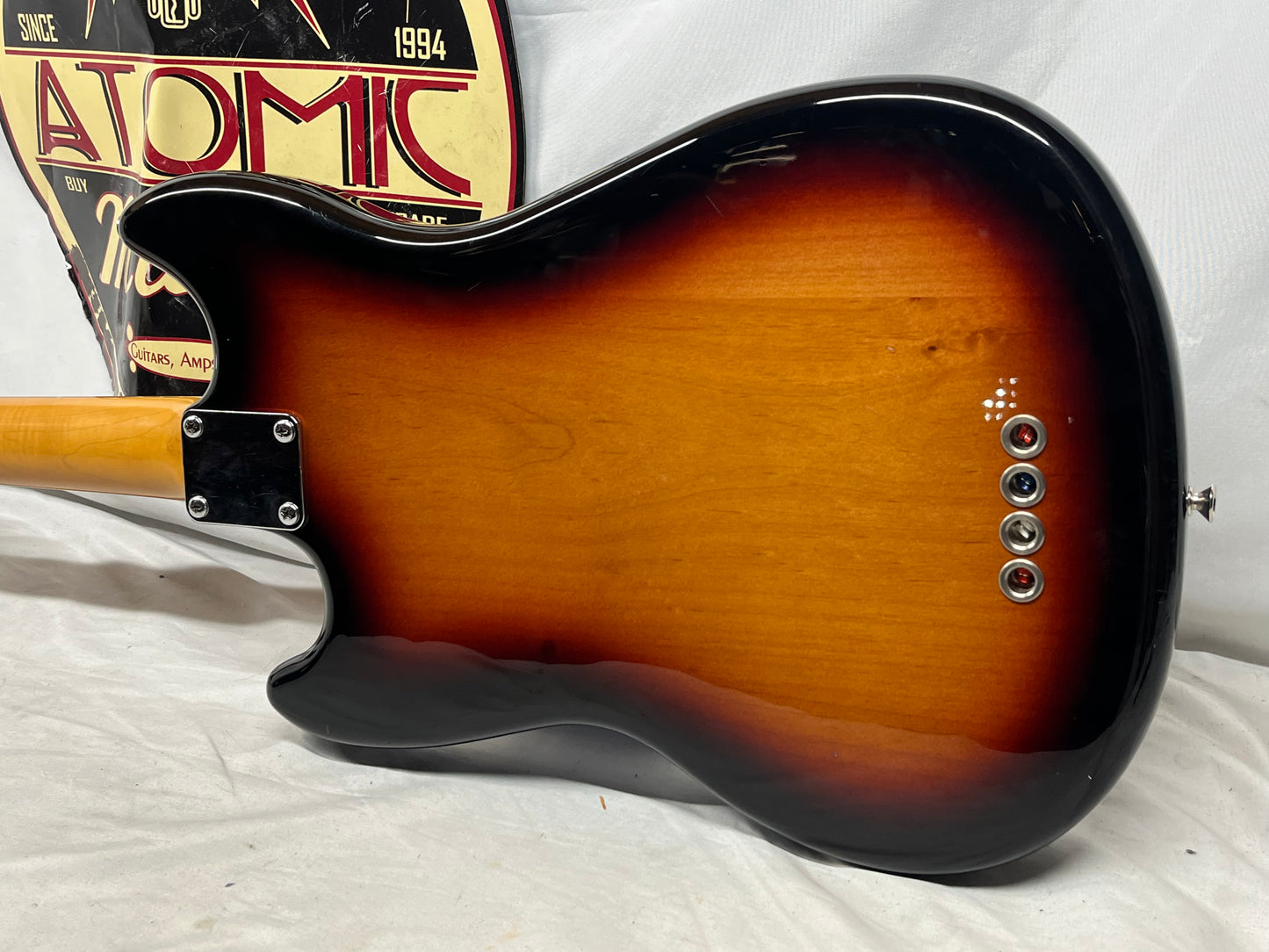 Squier Parts Classic Vibe '60s 4-String Electric Mustang Bass - Non-Original Fender-Made Body
