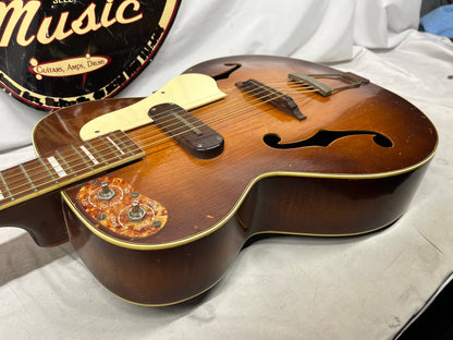 Kay Vintage Sherwood Deluxe Archtop Hollow Body Electric Guitar