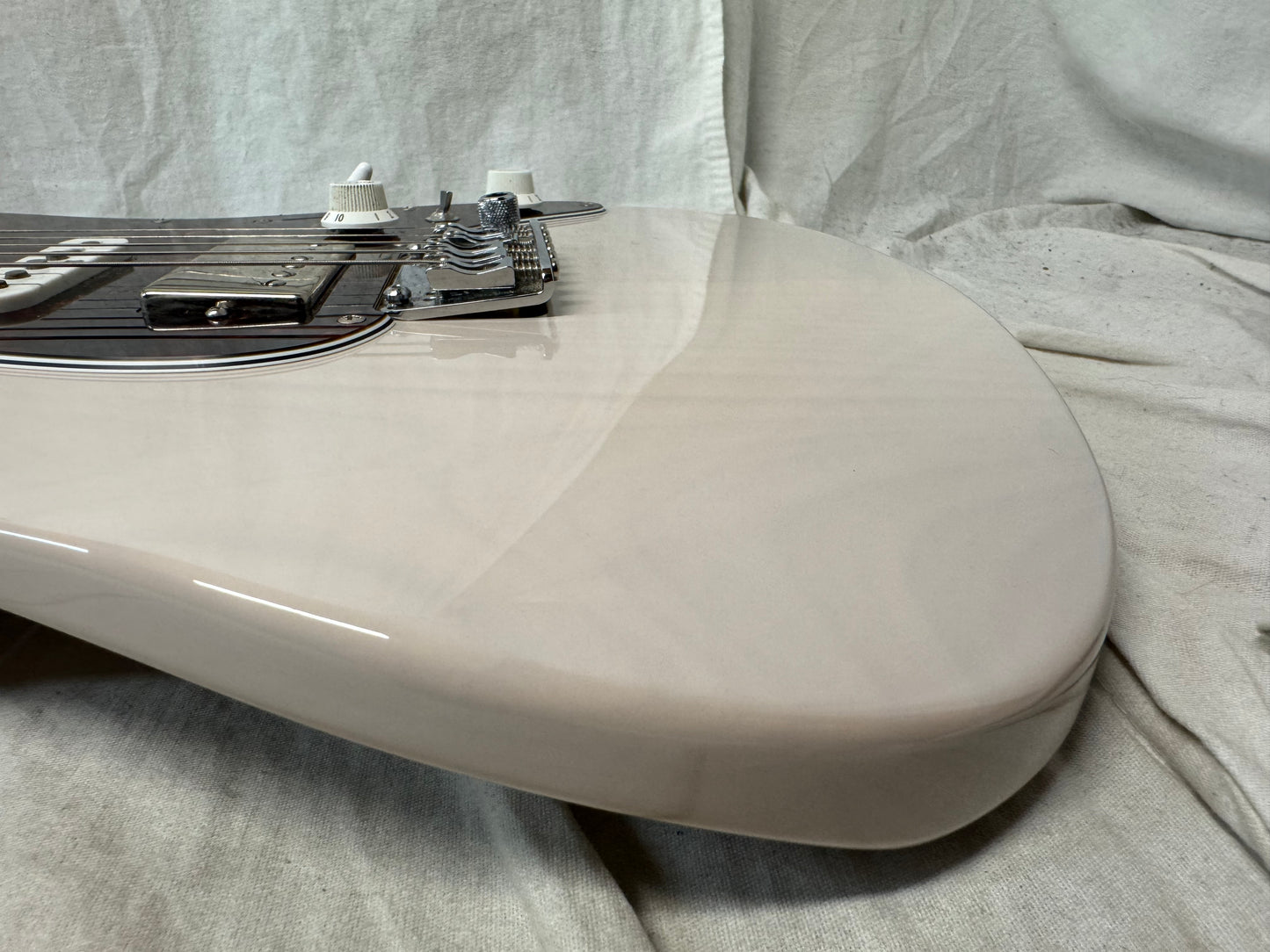 Ibanez Prestige AZ Series AZ2204N-AWD AZ2204 Guitar with Case - MIJ Made In Japan 2023 - Antique White Blonde