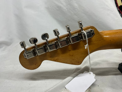 Warmoth Partscaster S-Style - Black - Needs Re-Fret