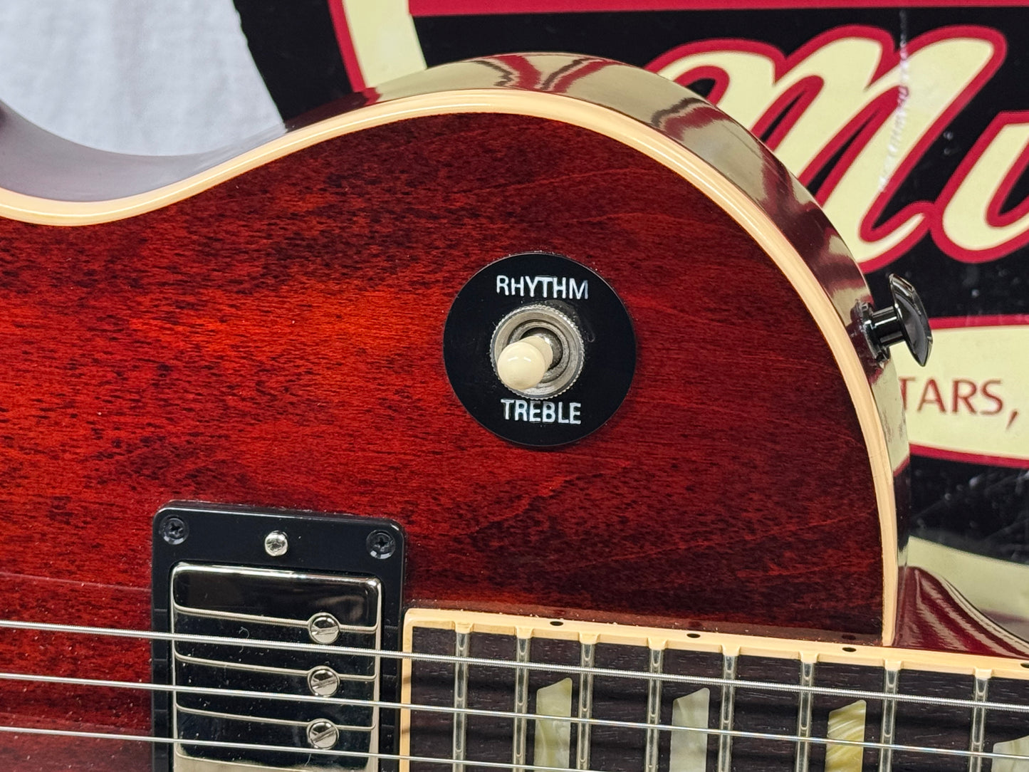 Gibson Les Paul Traditional Pro II 2 Guitar with Case 2012 - modified! - Wine Red