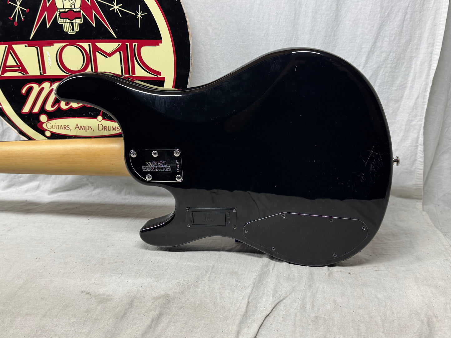 Ernie Ball Music Man USA Sterling 5 HH 5-string Bass 2014 - Black