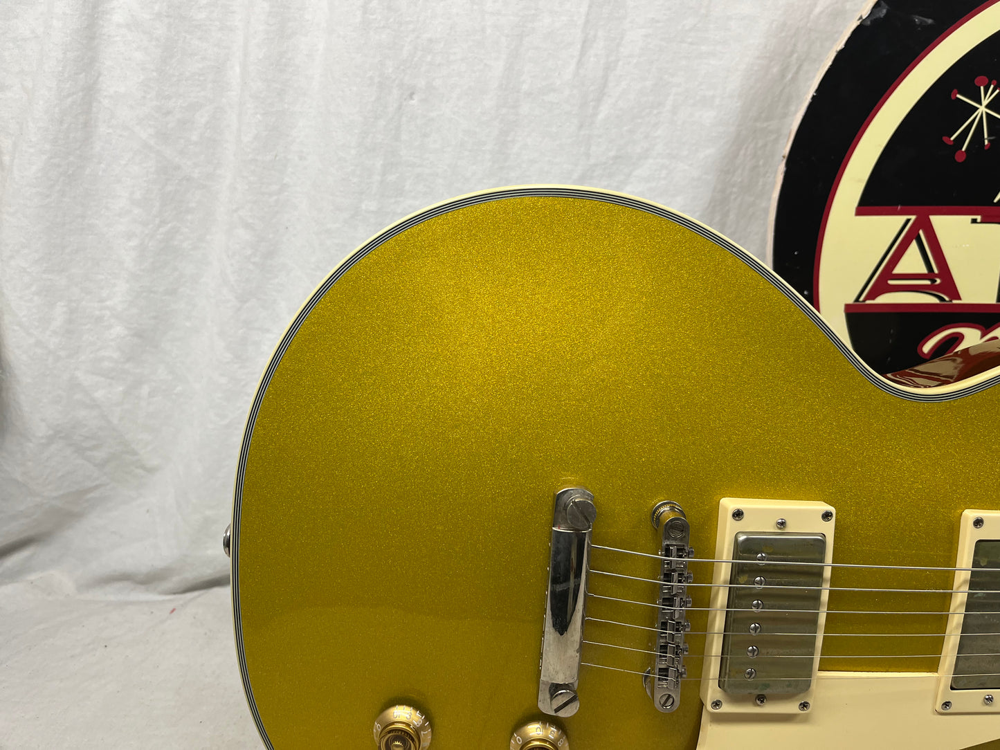 Agile AL-3000 Goldtop Singlecut Electric Guitar