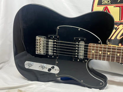 Fender Standard Telecaster tele HH Electric Guitar with Hard Case - Black