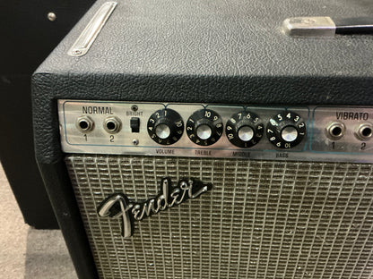 Fender Twin Reverb Amp Tube Guitar Combo Amplifier 1977 - Silverface - Local Pickup Only