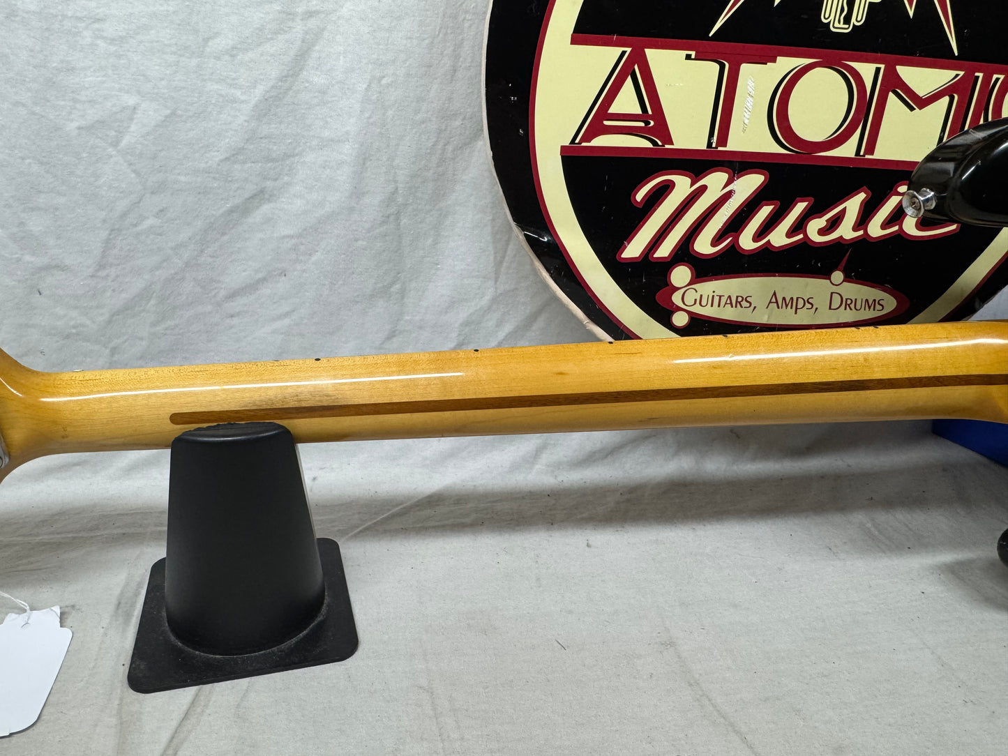 Ernie Ball Music Man StingRay sting ray 4H 4 h 4-string Bass with Gator Case - Black / Maple neck