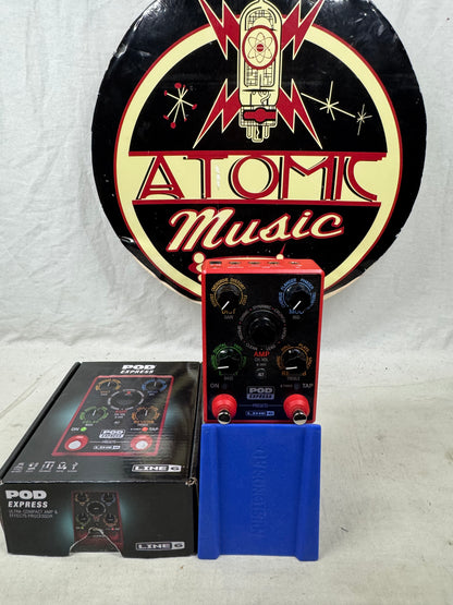 Line 6 POD Express Guitar Multi-Effects Pedal with Box