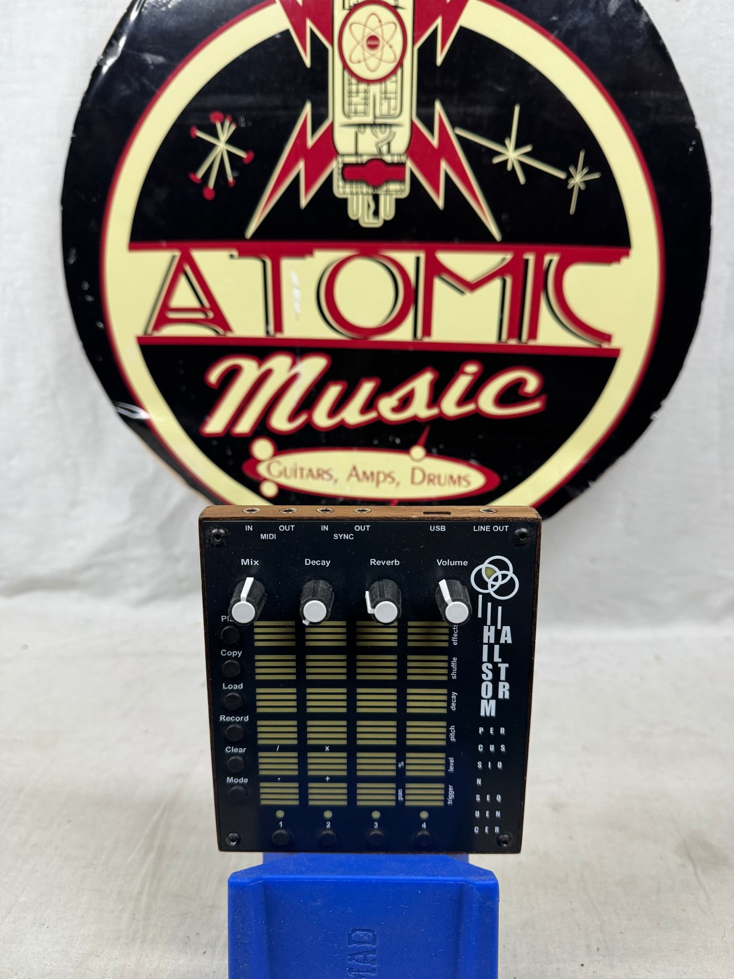Rainy Day Electronic Instruments Hailstorm Four Voice Sample and Drum Synthesis Percussion Sequencer