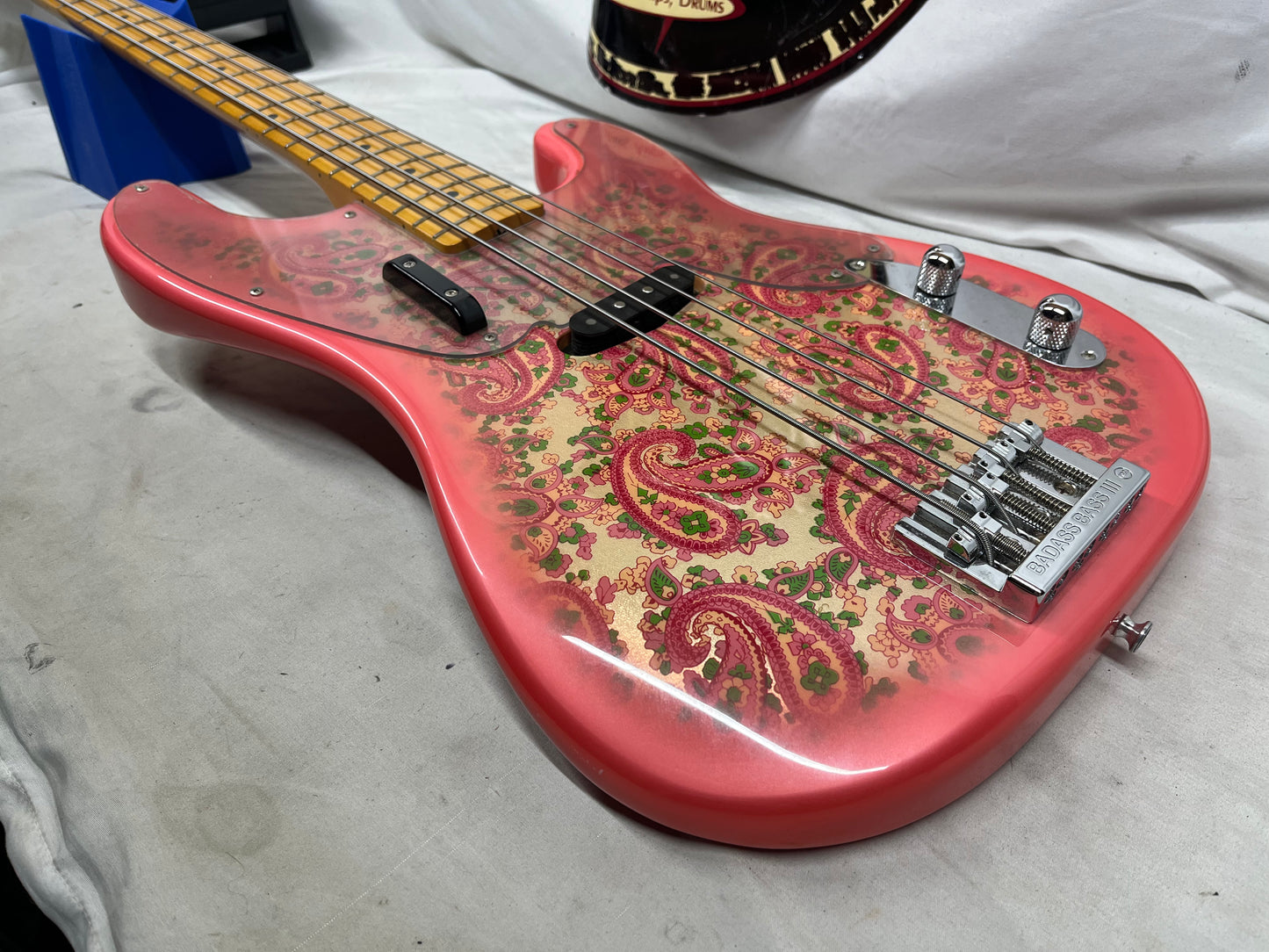 Fender '54 Reissue 4-String Electric Precision Bass MIJ - Made in Japan 2003 with Hard Case - Paisley