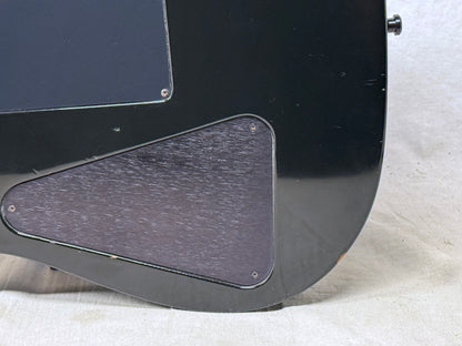 Hamer USA Chaparral Guitar with Case - Black - headstock repaired!