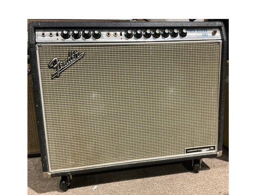 Fender Twin Reverb Amp Tube Guitar Combo Amplifier - modified by Pete Cage 1968 - Silverface - Local Pickup Only