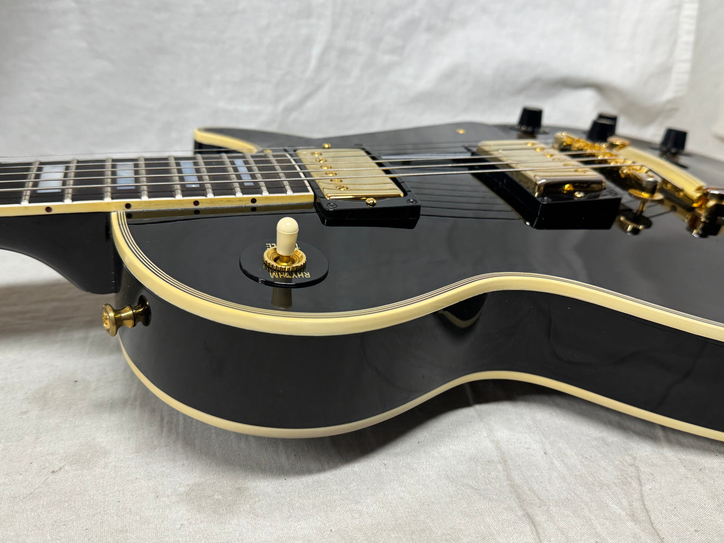 Gibson USA Custom Shop '68 1968 LPC Les Paul Custom Guitar with COA + Case 2024 - Ebony / Black