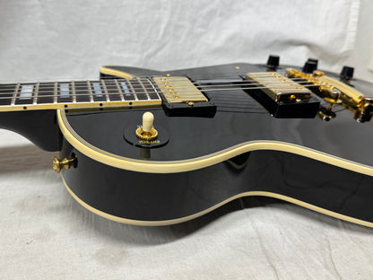 Gibson USA Custom Shop '68 1968 LPC Les Paul Custom Guitar with COA + Case 2024 - Ebony / Black