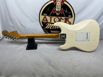 Fender Jimi Hendrix Stratocaster Strat Electric Guitar - Olympic White