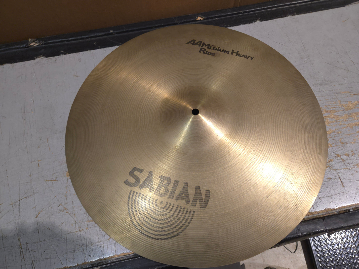 Sabian 20" AA Medium Heavy Ride Cymbal 1985 - 2001 - Natural
