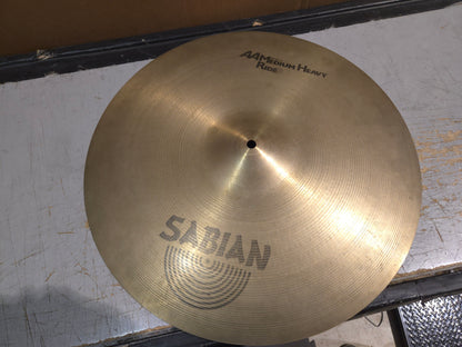 Sabian 20" AA Medium Heavy Ride Cymbal 1985 - 2001 - Natural