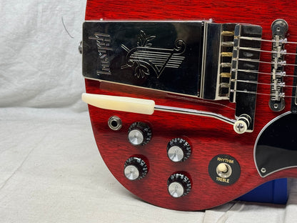 Gibson SG61V00VENH1 SG Standard '61 Maestro Vibrola Guitar with Case 2024 - Vintage Cherry