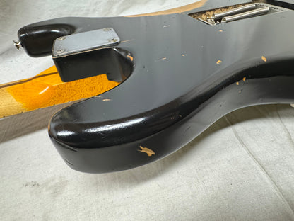 Nash S-63 s63 Relic'd S-style Guitar with Lindy Fralin pickups +  Fender Case