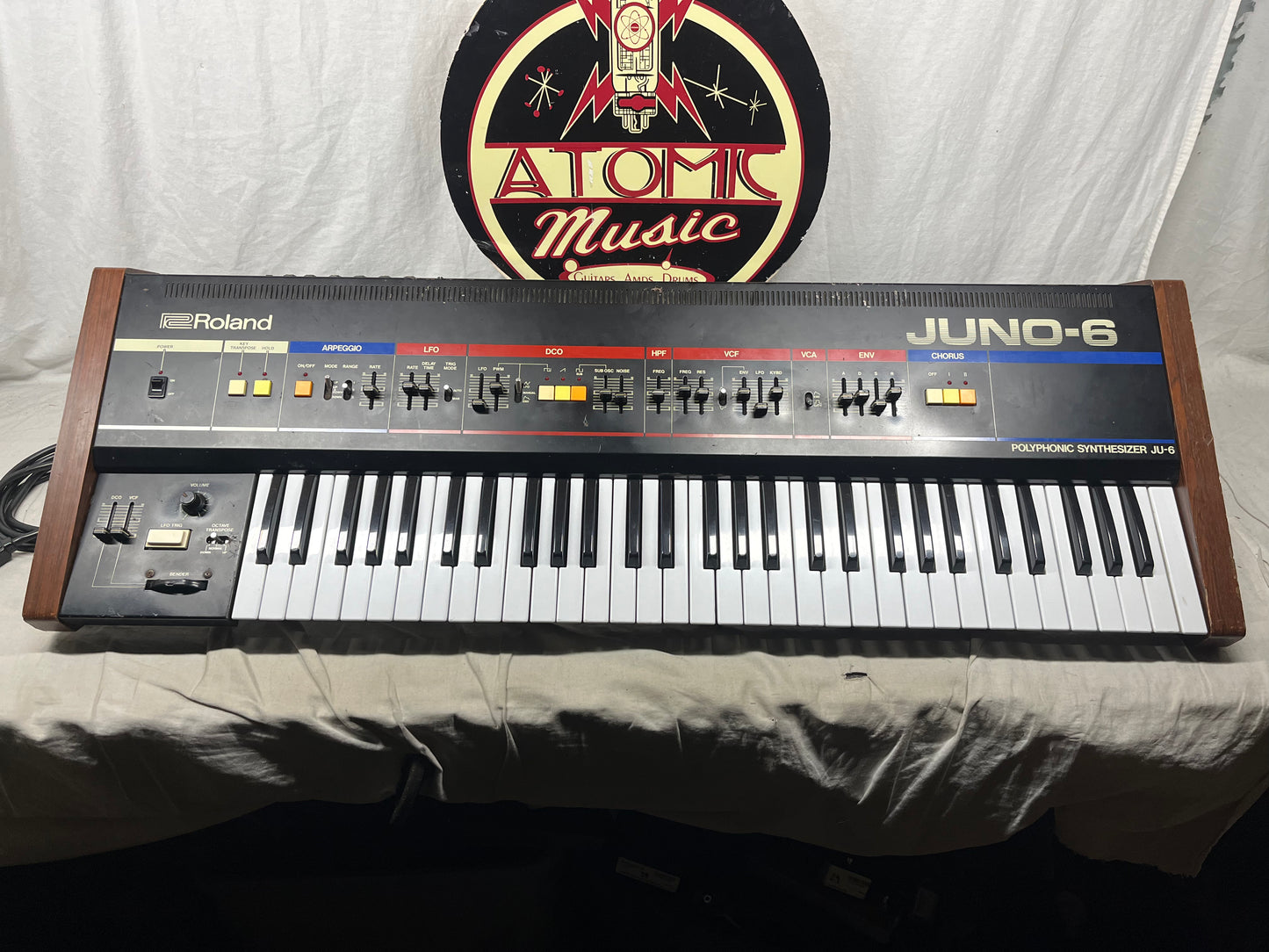 Roland Juno-6 Polyphonic 61-Key Analog Synthesizer Keyboard - Local Pickup Only!